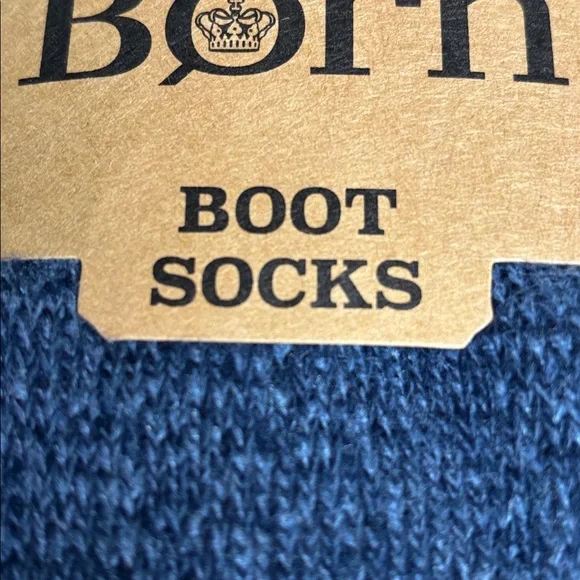 New Born Socks 2 Pair Men’s Blue Super Soft Boot Socks Casual Activewear Classic - Picture 9 of 13